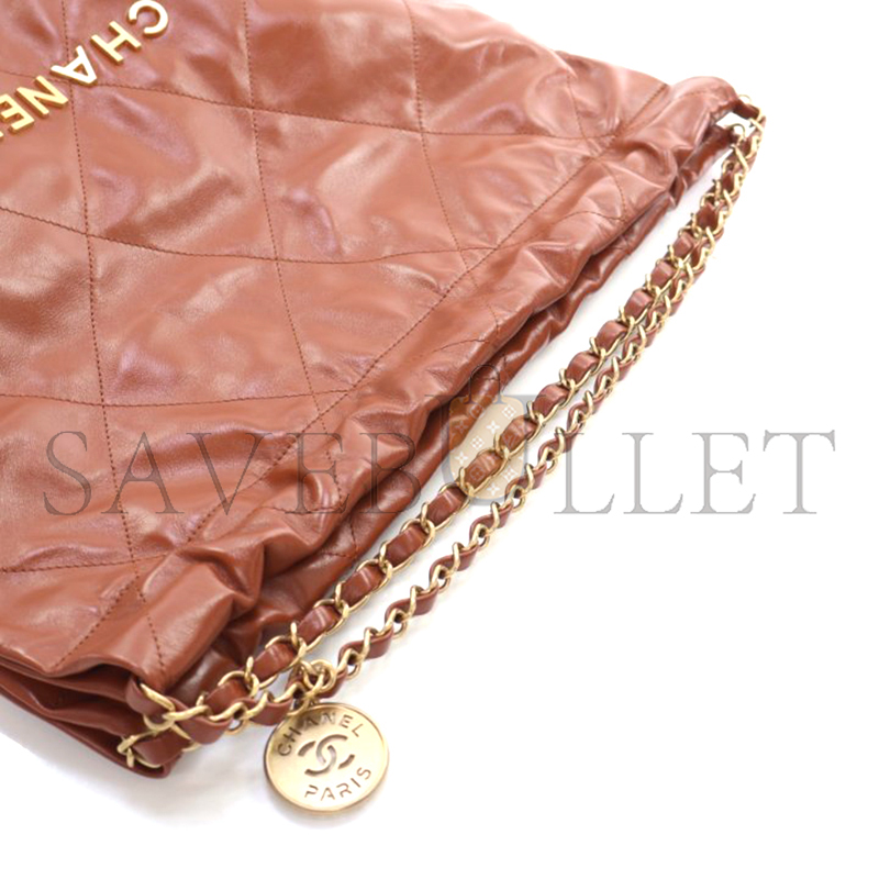 CHANEL MASTER 22 MEDIUM HANDBAG AS3261 (42*39*8cm)